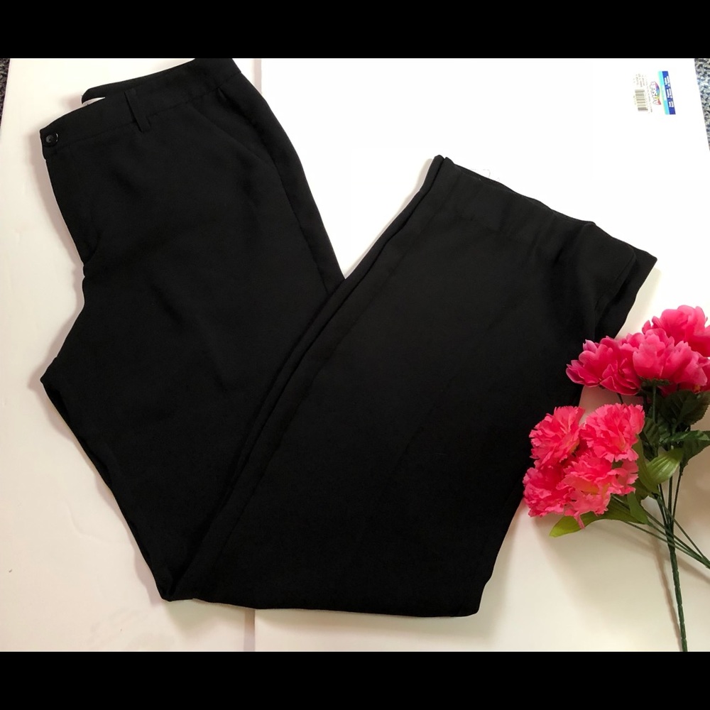CAbi Black Flare Dress Pants
